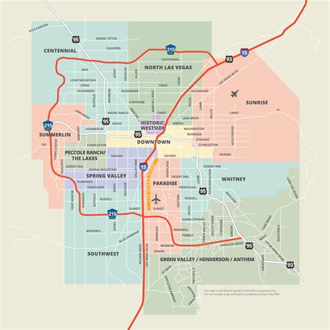 lv district|las vegas neighborhood map.